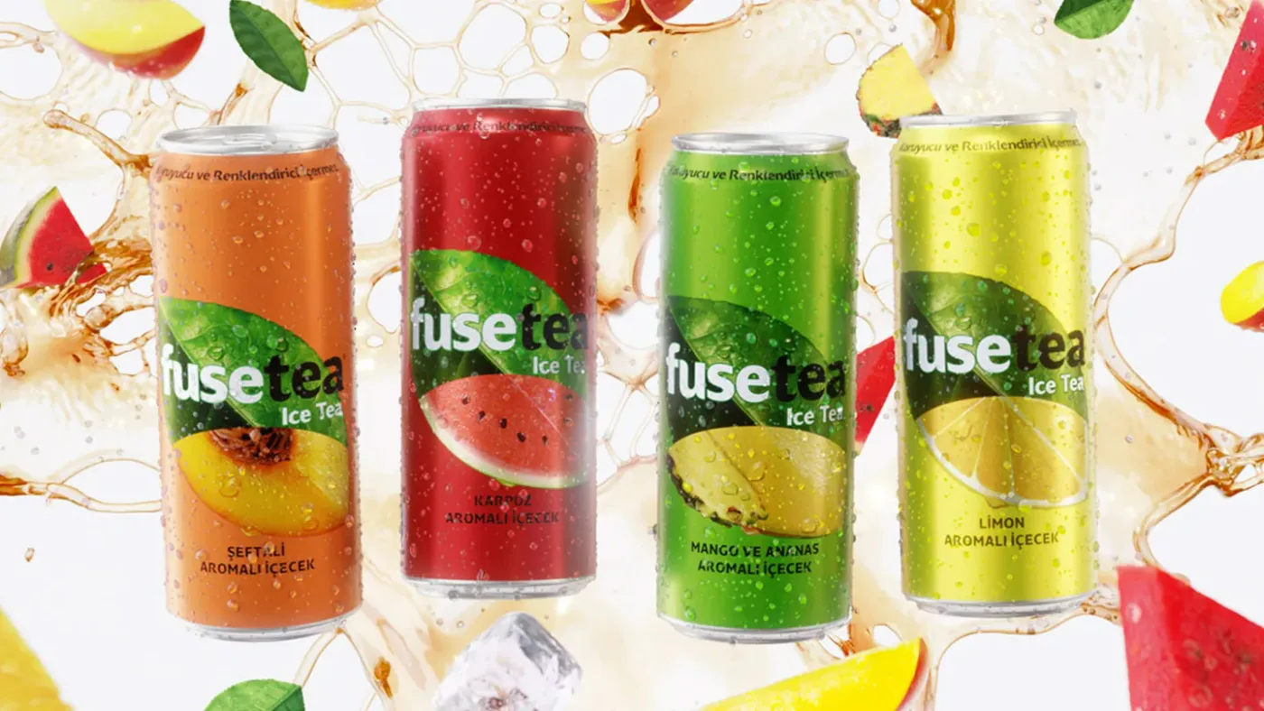 Fuse Tea (Şeftali, Limon, Mango, Karpuz)